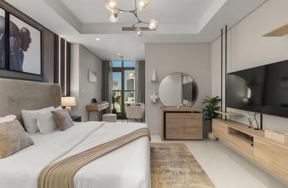 Apartment - 2 - 2 for rent in Paramount Tower Hotel  and  Residences - Business Bay - Dubai