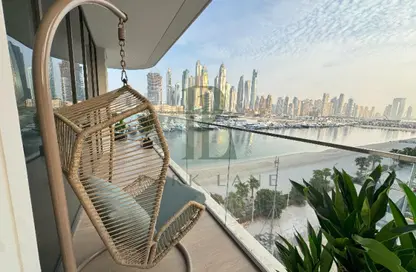 Apartment - 3 Bedrooms - 4 Bathrooms for rent in Palace Beach Residence Tower 1 - Palace Beach Residence - EMAAR Beachfront - Dubai Harbour - Dubai