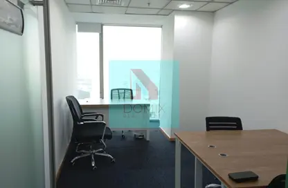 Office Space - 1 Bedroom for rent in The Binary Tower - Business Bay - Dubai