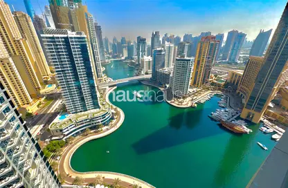شقة - غرفة نوم - 2 حمامات للبيع في برج باي سنترال الأوسط - باي سنترال - دبي مارينا - دبي