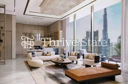 شقة - غرفة نوم - 2 حمامات للبيع في سانت ريجس ريذيدنس فاينانشيال سنتر رود - وسط مدينة دبي - دبي