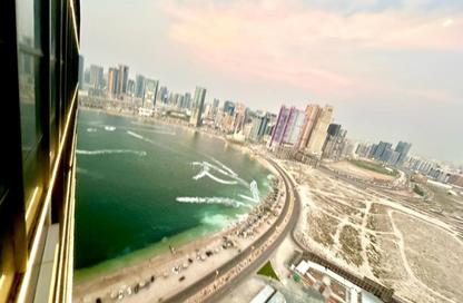 Apartment - 1 Bedroom - 2 Bathrooms for rent in Al Mamzar - Al Mamzar - Sharjah - Sharjah