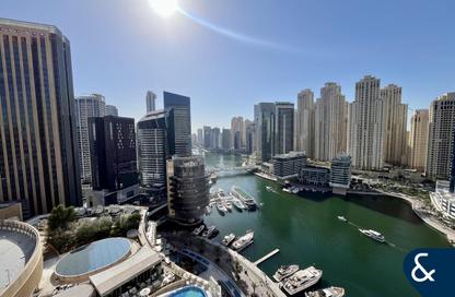 شقة - 1 حمام للايجار في جي دبليو ماريوت هوتيل مارينا - دبي مارينا - دبي