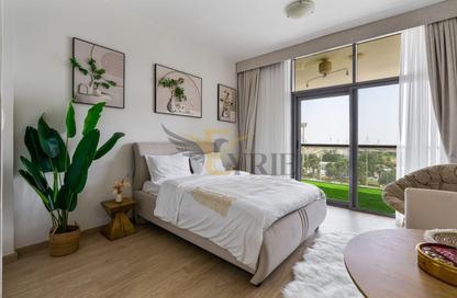 Apartment - Studio - 1 for rent in Golf Panorama A - Golf Panorama - Golf Town - Damac Hills - Dubai