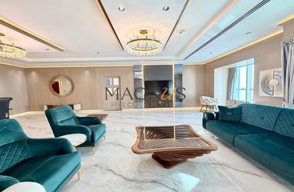 Apartment - 4 Bedrooms - 5 Bathrooms for rent in Elite Residence - Dubai Marina - Dubai