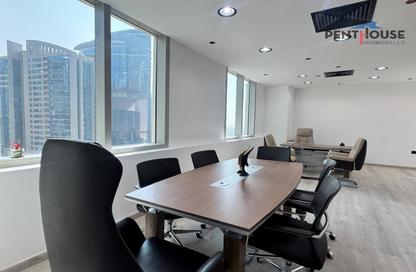 Office Space - Studio - 1 Bathroom for rent in The Prism - Business Bay - Dubai