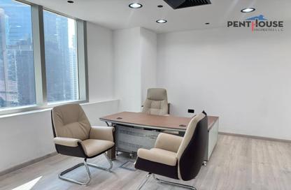 Office Space - Studio - 1 Bathroom for rent in The Prism - Business Bay - Dubai