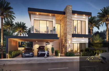 Townhouse - 4 Bedrooms - 4 Bathrooms for sale in Costa Brava 1 - Costa Brava at DAMAC Lagoons - Damac Lagoons - Dubai