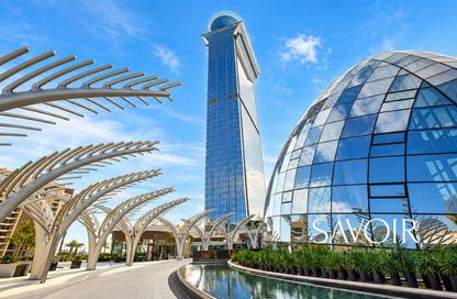 Apartment - Studio - 1 for rent in The Palm Tower - Palm Jumeirah - Dubai