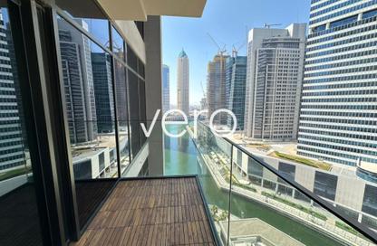 Apartment - Studio - 1 Bathroom for rent in Peninsula One - Peninsula - Business Bay - Dubai