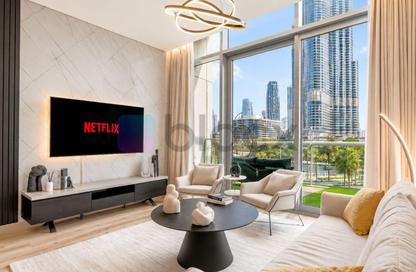 Apartment - 1 Bedroom - 2 Bathrooms for rent in Burj Vista Tower 1 - Burj Vista - Downtown Dubai - Dubai