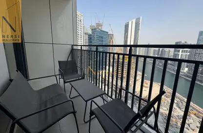 شقة - غرفة نوم - 1 حمام للايجار في برج زادا - الخليج التجاري - دبي