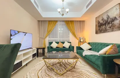 Apartment - 1 Bedroom - 2 Bathrooms for rent in Beach Tower 1 - Al Khan Lagoon - Al Khan - Sharjah