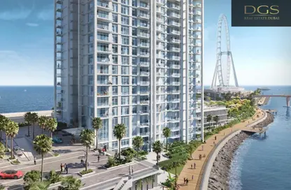 Apartment - 1 Bedroom - 1 Bathroom for sale in Bluewaters Bay Building 2 - Bluewaters Bay - Bluewaters - Dubai