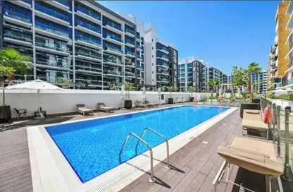 Apartment - Studio - 1 Bathroom for rent in Azizi Riviera 25 - AZIZI Riviera - Meydan One - Meydan - Dubai