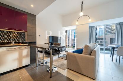 Apartment - Studio - 1 Bathroom for rent in Cayan Tower - Dubai Marina - Dubai