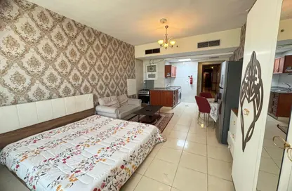 Apartment - Studio - 1 Bathroom for rent in Orient Tower 2 - Orient Towers - Al Bustan - Ajman