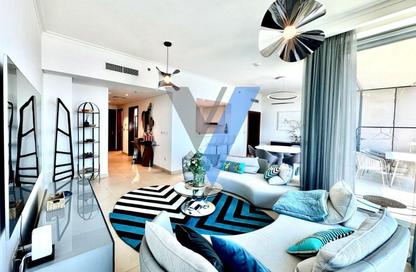 Apartment - 3 Bedrooms - 4 Bathrooms for rent in Burj Vista Tower 1 - Burj Vista - Downtown Dubai - Dubai