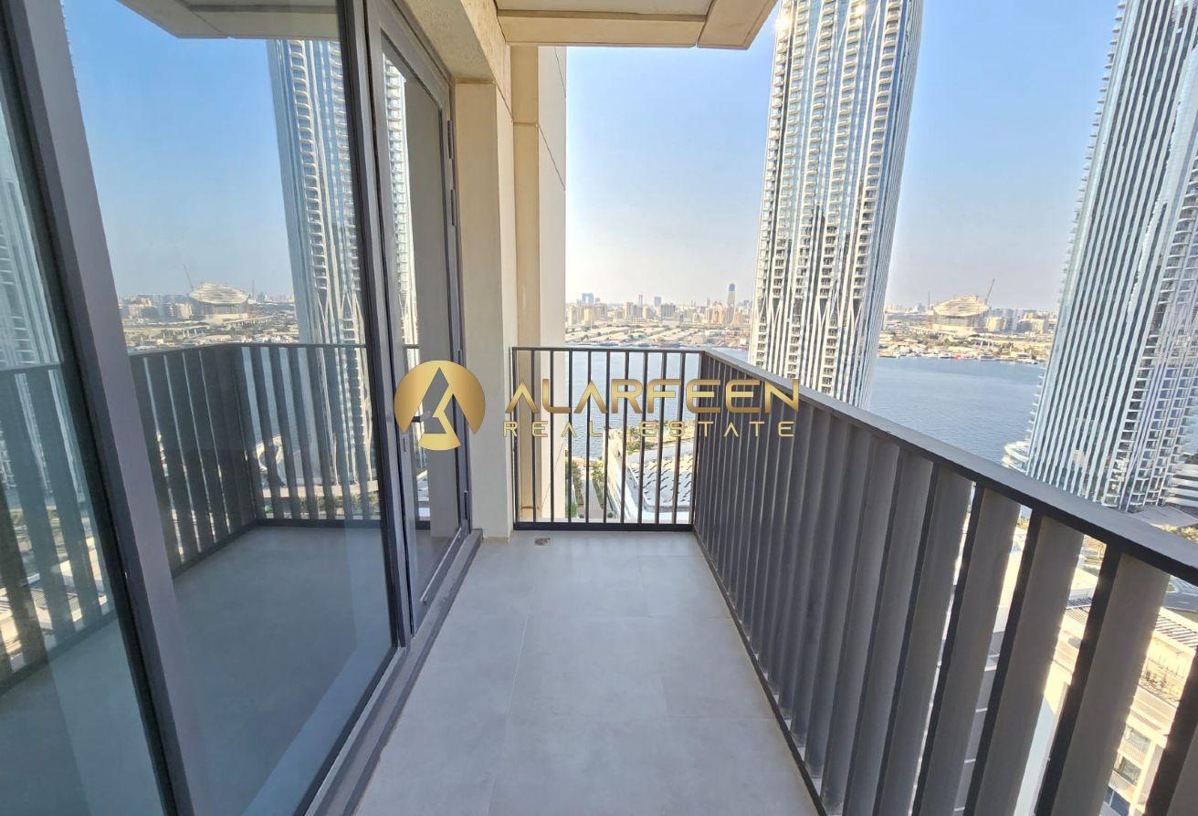 1BR Apartment | Marina & Downtown View | Balcony photo 12