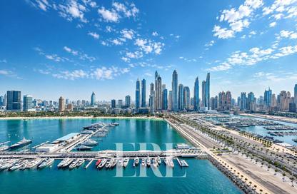 Apartment - 3 - 3 for rent in Marina Vista Tower 1 - Marina Vista - Emaar Beachfront - Dubai Harbour - Dubai