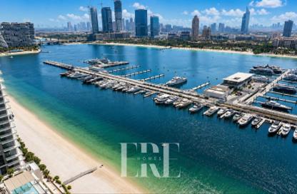 Apartment - 3 - 3 for rent in Marina Vista Tower 1 - Marina Vista - Emaar Beachfront - Dubai Harbour - Dubai