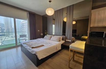 Apartment - Studio - 1 Bathroom for rent in AG Tower - Business Bay - Dubai