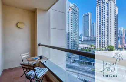 شقة - غرفة نوم - 2 حمامات للايجار في أمواج 4 - أمواج - جميرا بيتش ريزيدنس - دبي