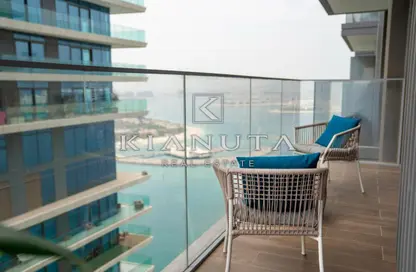 Apartment - 1 Bedroom - 1 Bathroom for rent in Beach Isle Tower 1 - Beach Isle - Emaar Beachfront - Dubai Harbour - Dubai
