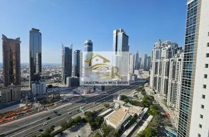 شقة - 2 غرف نوم - 3 حمامات للايجار في J برج - الأبراج الإدارية - الخليج التجاري - دبي