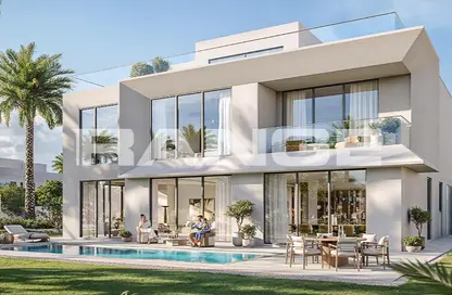 فيلا - 4 غرف نوم - 7 حمامات للبيع في فلل القصر - أوسترا - الواحة من إعمار - دبي