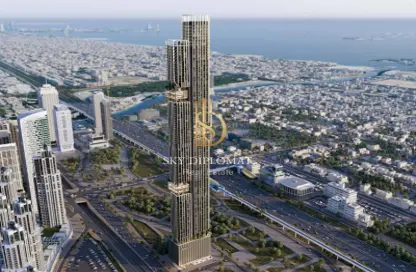 شقة - غرفة نوم - 1 حمام للبيع في دي دبليو تي إن ريزيدنسز - الخليج التجاري - دبي