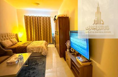 Apartment - Studio - 1 Bathroom for sale in Al Ghoroub Tower - Al Alia - Ajman Apartment - Studio - 1 Bathroom for sale in Al Ghoroub Tower - Al Alia - Ajman