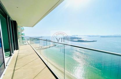 Apartment - 2 - 2 for rent in Beach Isle Tower 1 - Beach Isle - Emaar Beachfront - Dubai Harbour - Dubai
