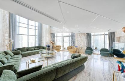 Penthouse - 4 Bedrooms - 7 Bathrooms for rent in Trident Marinascape - Dubai Marina - Dubai