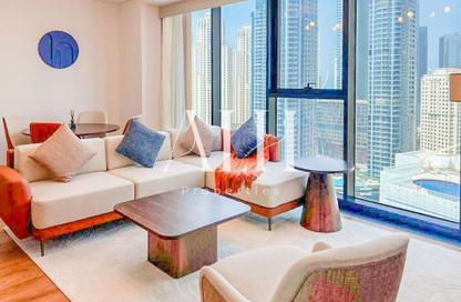Apartment - 1 - 2 for rent in Dubai Marina Moon Tower - Dubai Marina - Dubai