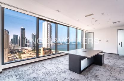 Office Space - Studio - 1 Bathroom for rent in Al Habtoor Business Tower - Dubai Marina - Dubai