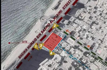 Apartment - 2 Bedrooms - 3 Bathrooms for sale in Mawjan Tower - Ajman Corniche Road - Ajman