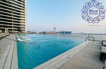 شقة - غرفة نوم - 2 حمامات للايجار في برج Beach Isle 2 - بيتش آيل - إعمار بيتشفرونت - دبي هاربور - دبي شقة - غرفة نوم - 2 حمامات للايجار في برج Beach Isle 2 - بيتش آيل - إعمار بيتشفرونت - دبي هاربور - دبي