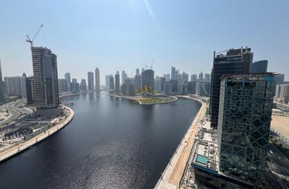 Apartment - Studio - 1 Bathroom for rent in Damac Maison Prive A - Damac Maison Prive - Business Bay - Dubai