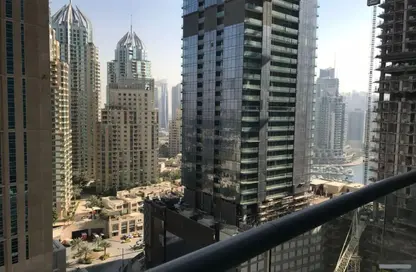 Apartment - 1 Bedroom - 2 Bathrooms for rent in The Torch - Dubai Marina - Dubai