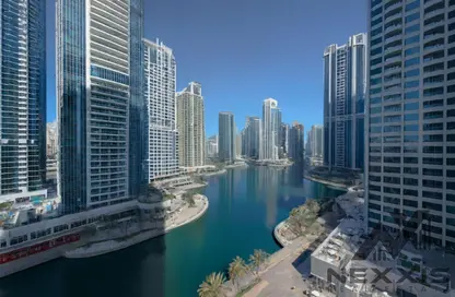 شقة - 2 غرف نوم - 3 حمامات للايجار في برج أيكون 1 - (JLT) مجمع M - أبراج بحيرات الجميرا - دبي