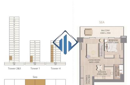 Apartment - 1 Bedroom - 1 Bathroom for sale in Cape Hayat - Mina Al Arab - Ras Al Khaimah