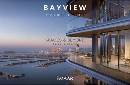 Apartment - 2 Bedrooms - 2 Bathrooms for sale in EMAAR Beachfront - Dubai Harbour - Dubai