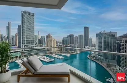 Apartment - 2 Bedrooms - 3 Bathrooms for rent in Paloma Tower - Marina Promenade - Dubai Marina - Dubai