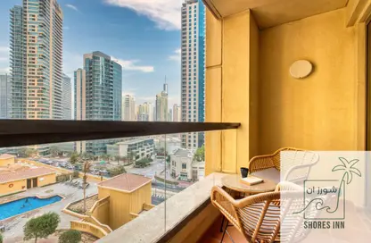 شقة - غرفة نوم - 1 حمام للايجار في رمال 4 - رمال - جميرا بيتش ريزيدنس - دبي