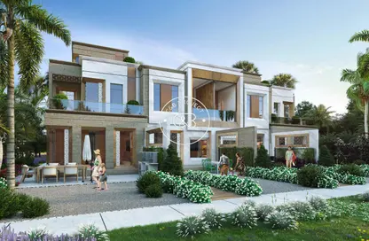 Townhouse - 5 Bedrooms - 6 Bathrooms for sale in Monte Carlo - Damac Lagoons - Dubai