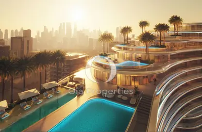 شقة - غرفة نوم - 1 حمام للبيع في بينغاتي أكوارايز - الخليج التجاري - دبي