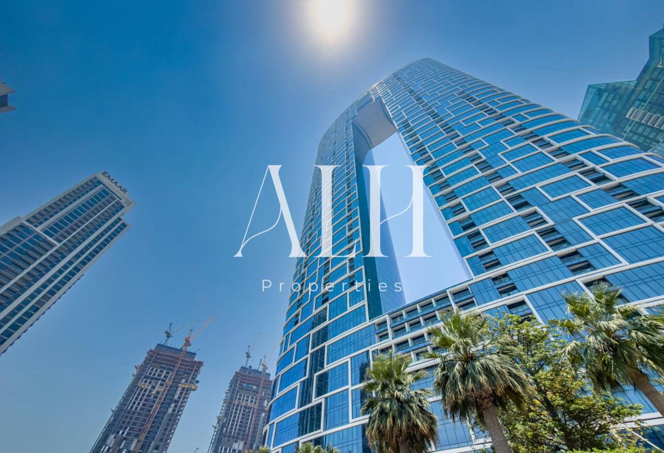 Furnished | High Floor | Marina & Sea Views