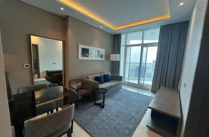 Apartment - 1 Bedroom - 2 Bathrooms for rent in Damac Maison Prive - Business Bay - Dubai