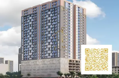 شقة - غرفة نوم - 2 حمامات للبيع في بلوبيل ريزيدنس - العامرة - عجمان